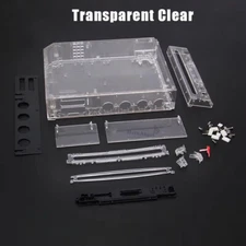 Nintendo Wii Replacement Shell Housing Clear Transparent Translucent