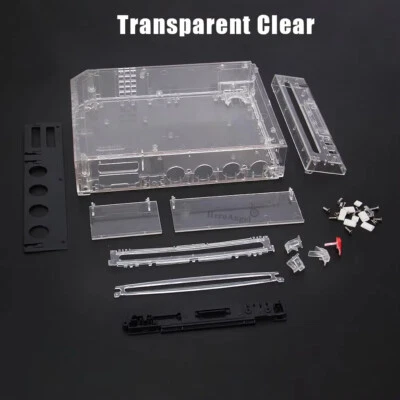 TSCO Nintendo Wii Replacement Shell Housing Clear Transparent Translucent