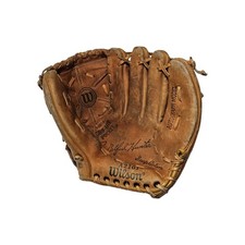 Vintage Youth Wilson A2161 Jim Catfish Hunter Autograph Kids Baseball Glove RHT