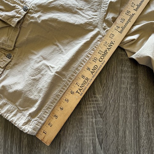Rock Revival Mens Ripstop Cargo Shorts Size 36 Khaki Y2K PLEASE READ - Picture 4 of 16