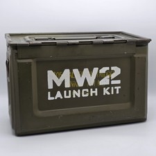 Call Of Duty Modern Warfare 2 Launch Kit GameStop Promo COD MWII Ammo Box Can