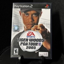 Tiger Woods Pga Tour 2005 Ps2 Replacement Case And Manual Only