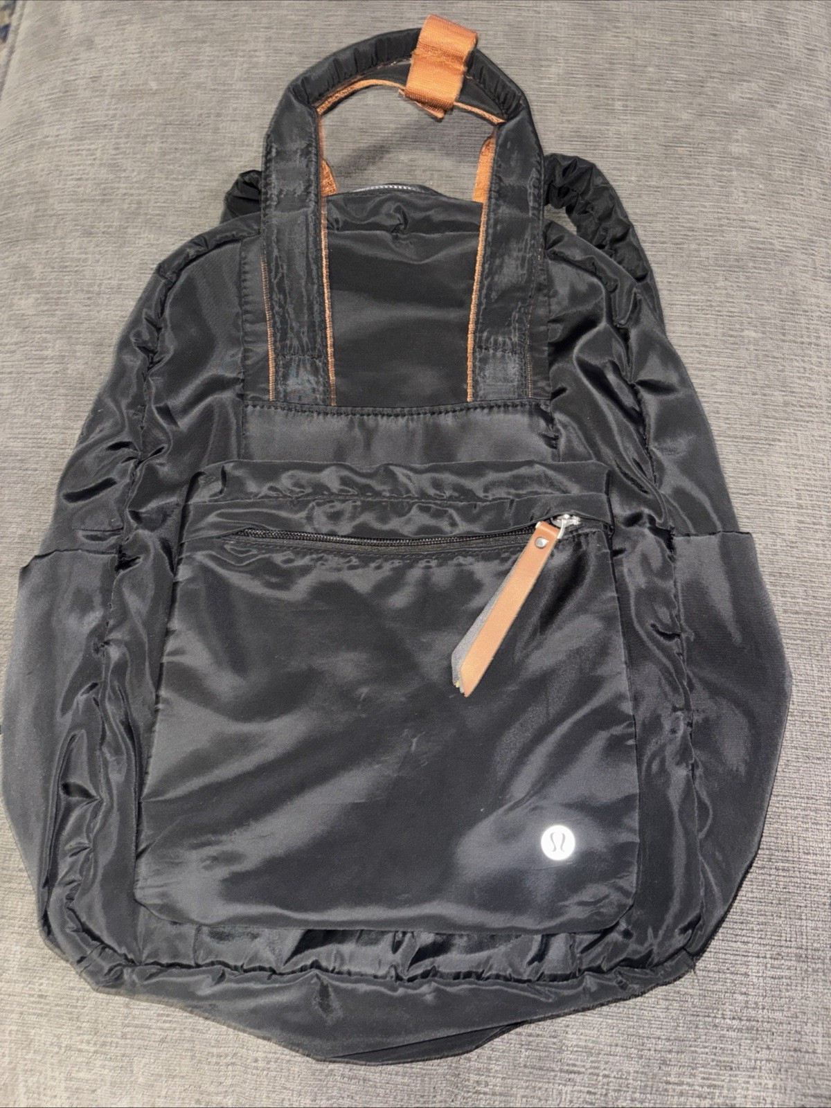 Lululemon Black Nylon Backpack - image 1