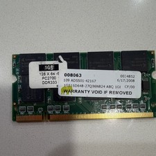 Qimonda 1GB DDR333 PC2700 200-Pin SO-DIMM Lap...
