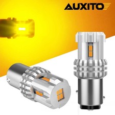 AUXITO Amber 1157 LED Turn Signal Blinker Bul...