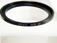 49mm - Ser 7 Step-Up Adapter Ring Metal Japan No box New 6.95 2