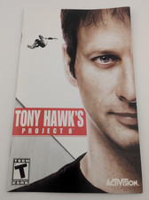 Tony Hawk's Project 8 PS2 Sony Playstation 2 Manual Only.