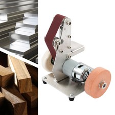 Mini Belt Sander Tabletop Electric Bench Grinder Sanding Machine Stainless Steel