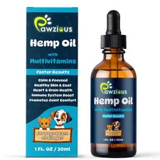 Hemp Oil for Dogs & Cats with Multivitamins - 30ml