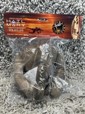 Project Hail Mary Shoulder Buddy Rocky Plush Official Cinemark Regal New Sealed