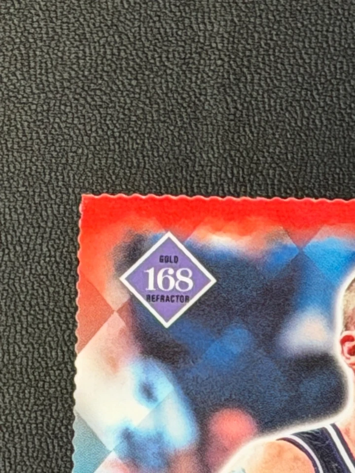 2000-01 Topps Finest Gems Gold Refractor /100 Jason Williams #168 PSA 8 - Image 4 of 4