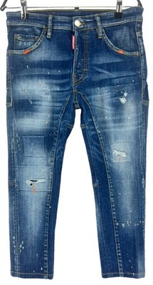 DSQUARED2 Herren Stretch Straight Jeans Größe 44 W28 L24