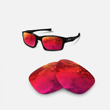 newpolar replacement polarized lenses for oakley chainlink ruby red