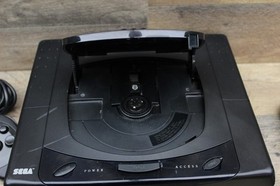 SEGA Saturn Model MK-80000A Console With Controllers and Cables Tested Working