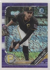 2019 Bowman Chrome Prospects Purple Shimmer Refractor Joe Jacques #BCP-224 4z8
