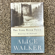 Product Image: Alice Walker SIGNED The Same River Twice 1996 1st Edition 1st Printing HC DJ