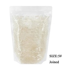 10K Size 5 Empty Capsules Joined Small Clear Empty Gelatin Capsules 10,000 Count