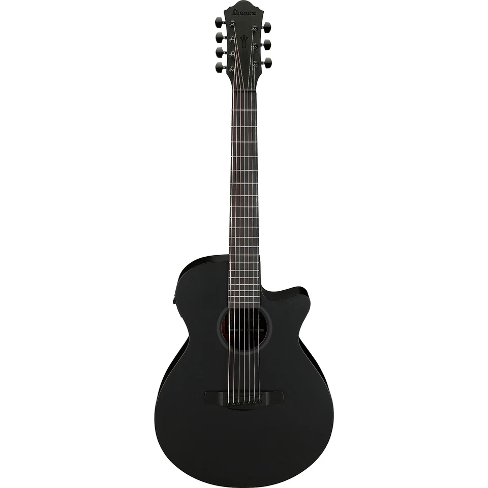 Ibanez AEG721 7 Cuerdas Acústico-Eléctrico - Black Out Foto 2 de 4