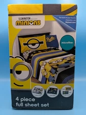 Minions Reversible 2-PC Twin/Full Comforter Set Brand New!