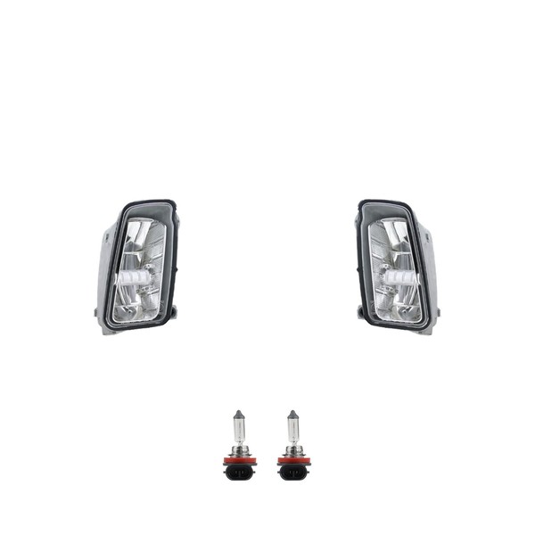 Nebelscheinwerfer Set H8 Links & Rechts Passend FüR Ford B-Max JK & Leuchtmittel-image