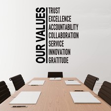 Inspirational Wall Stickers, Office Wall Decals, Easy to Install , Art Decor...