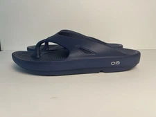 OOFOS Ooriginal Navy Comfort Recovery Sandals Flip Flops Men’s 10 Women’s 12