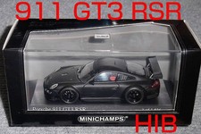 Kyosho 1/43 Porsche 911 GT3 RSR Matte Black HIB Rare 14Y+ JAPAN