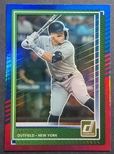 2025 Panini Donruss - Aaron Judge #50 Red & Blue