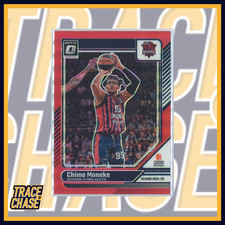 2024-25 Panini Donruss EuroLeague Basketball Chima Moneke Optic Red 26/99 #66