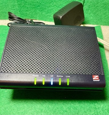 Zoom DOCSIS 3.0 High-Speed Cable Modem (Model 5341J) W/power Supply 343 Mbps