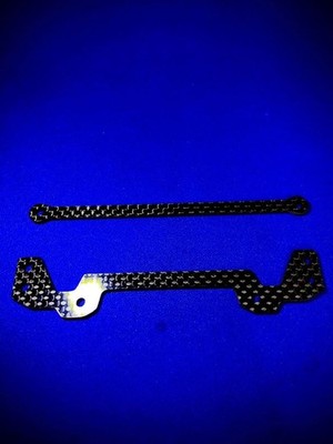 3Racing Sakura D6 Carbon Rear Body Mount Warabiyama Carbon