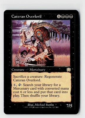 Mercadian Masques #123 Cateran Overlord