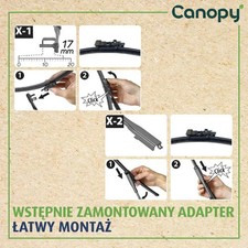 Scheibenwischerblatt Flachbalkenwischblatt 583970 VALEO für ALPINA BMW CADILLAC