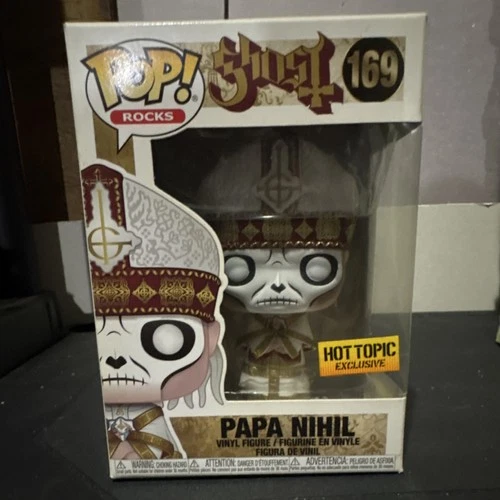 Funko Pop Rocks Ghost #169 Papa Nihil – Hot Topic Exclusive – Vaulted – Mint Box