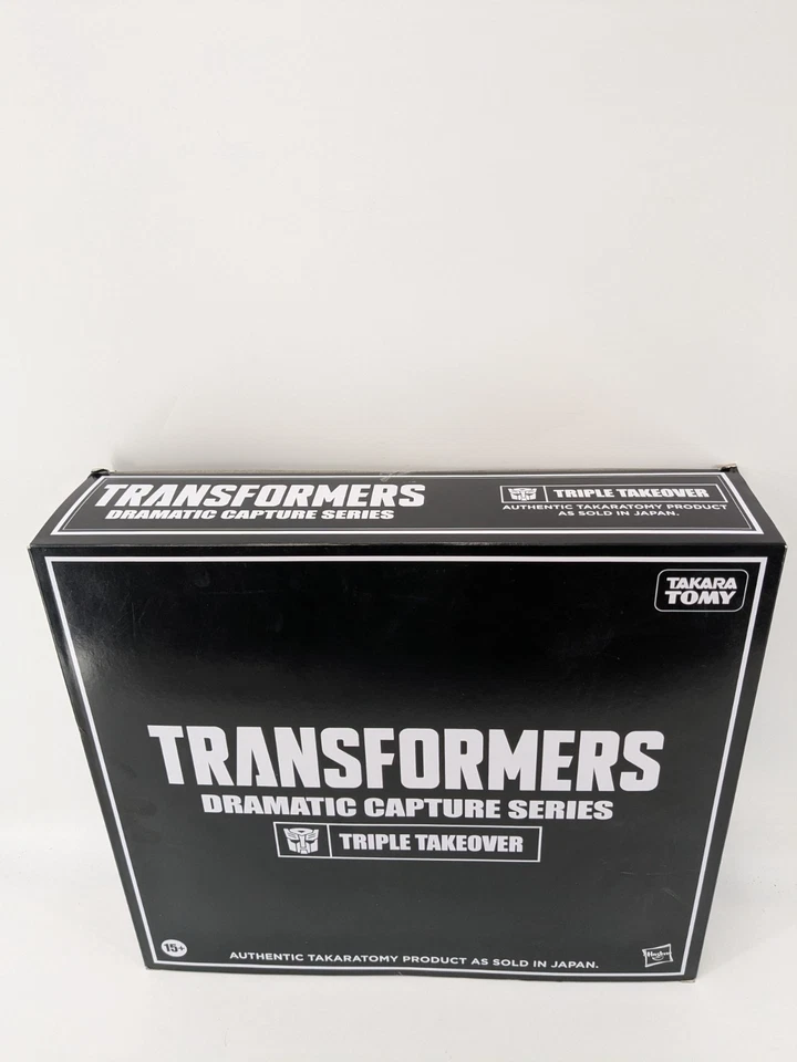 Transformers Dramatic Capture Series Triple Takeover Complete 3 Figures - Image 2 of 4