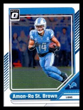 Amon-Ra St. Brown 2024 Donruss Optic Detroit Lions #66