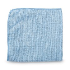 Rubbermaid Commercial 1820583 16" x 16" Microfiber Cloths - Blue (24/PK) New