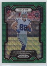 2023 Panini Prizm Rookies Green Wave Prizm Luke Schoonmaker #325 1i5t