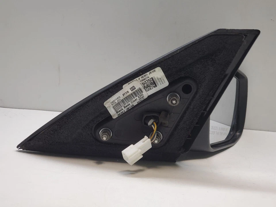 Espejo retrovisor lateral derecho Nissan Altima 2013 pasajero plegable eléctrico negro OEM 96301-JB13 Foto 2 de 4