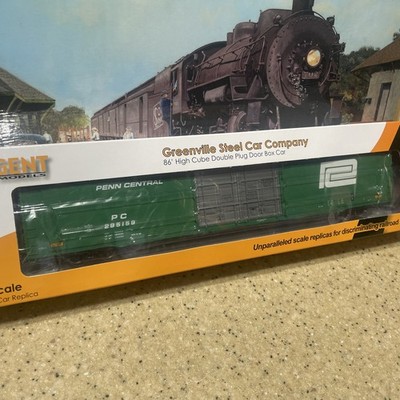 TANGENT HO Greenville 86' Double Plug Door Box Car 25027 PC 'Original 1968'