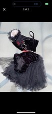 Black Velvet Dance Costume