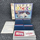 Super Rack-O Vintage 1983  Game Milton Bradley  Complete Crisp Cards