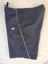 Vintage Nike Court Tennis Shorts Mens Medium Dark Blue Embroidered Logo