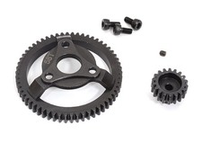 Machined Steel 0.8 Pitch 58T Spur Gear 18T Pinion for 1/10 Stampede 2WD 4690