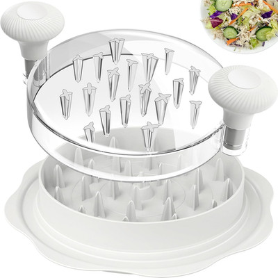 Ukeetap 10'' Pro Chicken Shredder Tool Twist Large for Kitchen, BPA-Free Food-Saf
