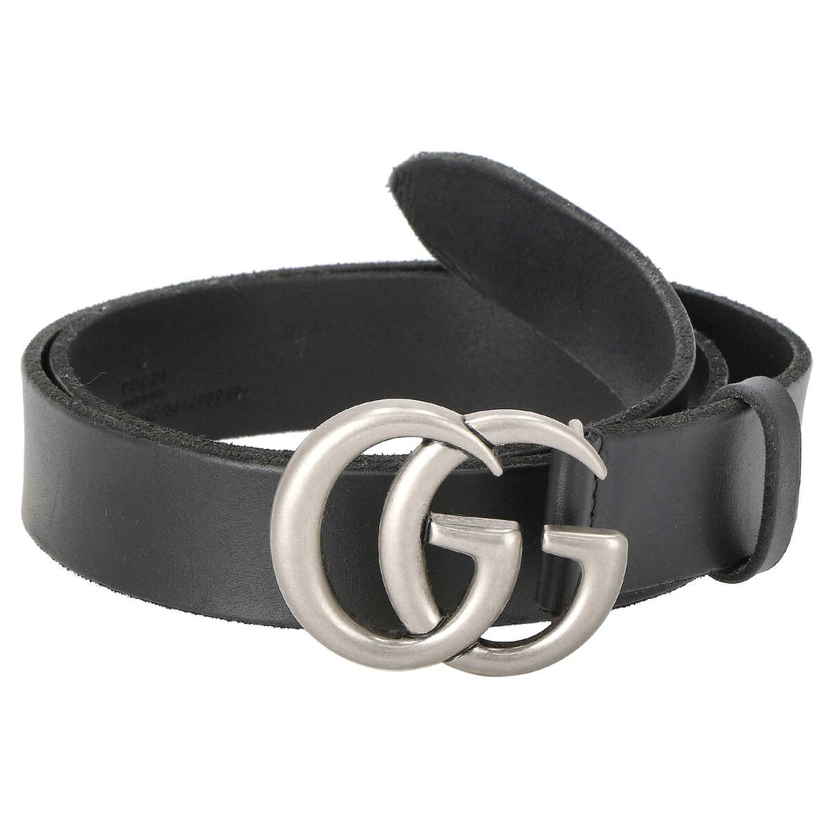 Gucci Ceinture Cuir Noir Femme 2021 Modèle Outlet 414516 CVE0N