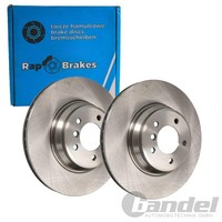 2X RAP Brakes Bremsscheiben Ø348Mm BelÜFtet Vorne Passend FüR BMW 3 X1 | R-D0964