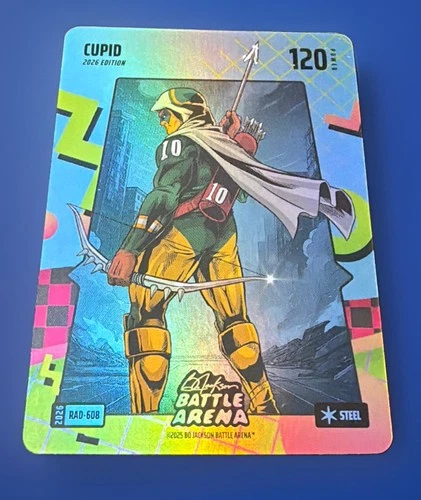 Cupid Edition Bo Jackson Battle Arena Rad 80s 120 Power Brawl RAD-608 2026 Foil