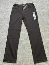 Lee Instantly Slim Womens Straight Leg Relaxed Fit Jeans Size 16 Tall High Rise