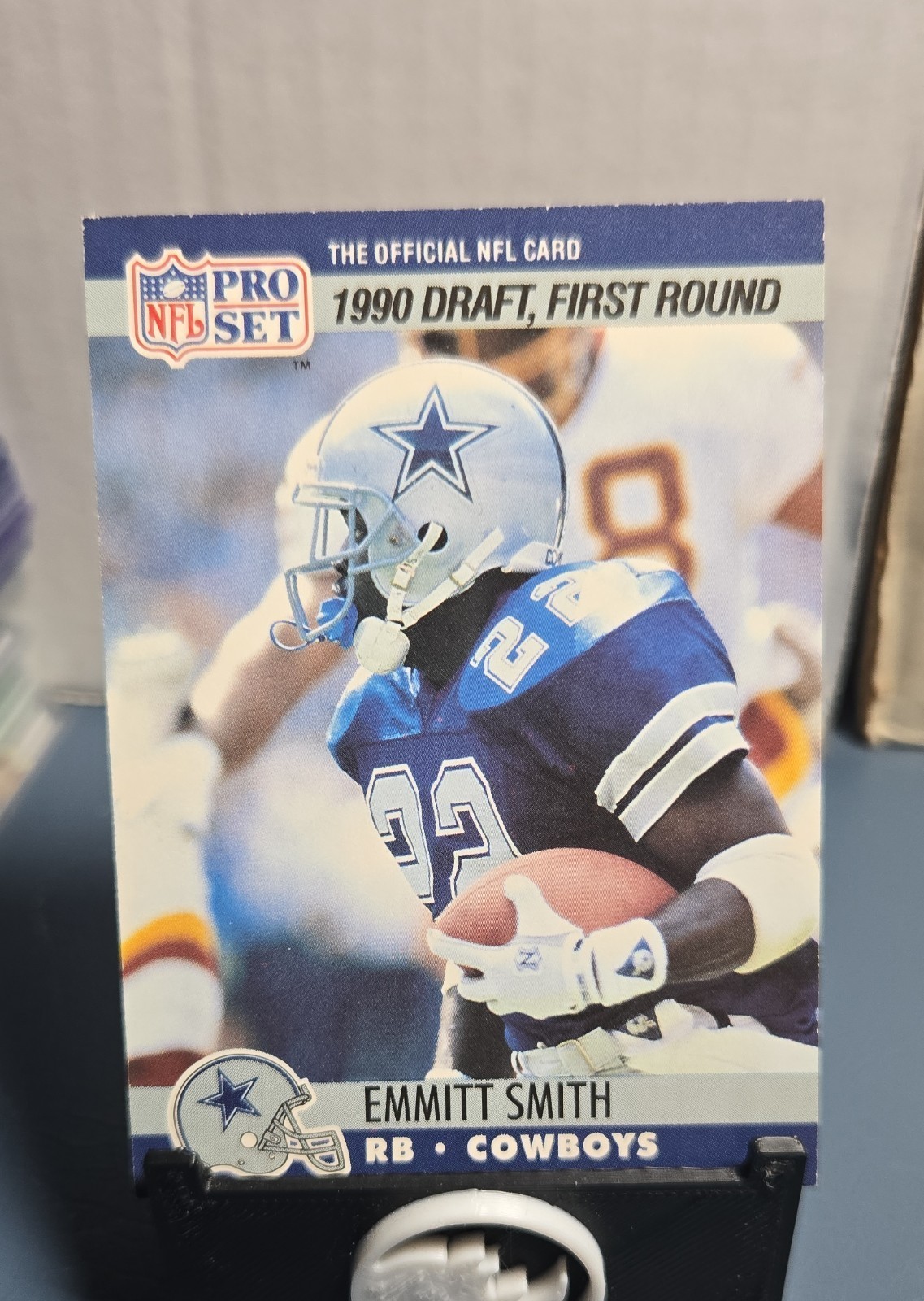 1990 Pro Set - Draft Emmitt Smith #685 (RC)